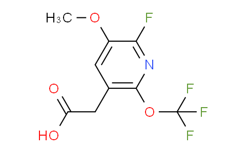 AM165000 | 1806255-57-1 | 2-Fluoro-3-methoxy-6-(trifluoromethoxy)pyridine-5-acetic acid