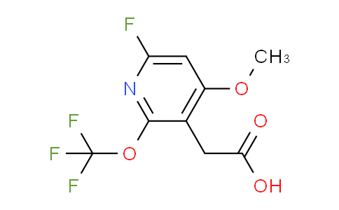 AM165006 | 1804302-35-9 | 6-Fluoro-4-methoxy-2-(trifluoromethoxy)pyridine-3-acetic acid