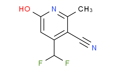 3-Cyano-4-(difluoromethyl)-6-hydroxy-2-methylpyridine