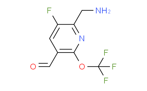 AM165015 | 1806734-19-9 | 2-(Aminomethyl)-3-fluoro-6-(trifluoromethoxy)pyridine-5-carboxaldehyde