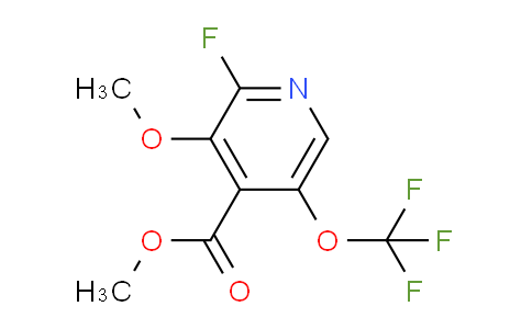 Methyl 2-fluoro-3-methoxy-5-(trifluoromethoxy)pyridine-4-carboxylate