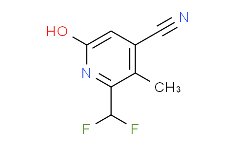 4-Cyano-2-(difluoromethyl)-6-hydroxy-3-methylpyridine