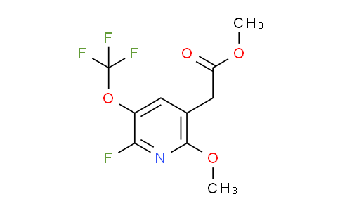 Methyl 2-fluoro-6-methoxy-3-(trifluoromethoxy)pyridine-5-acetate