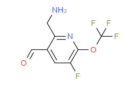 AM165024 | 1804344-09-9 | 2-(Aminomethyl)-5-fluoro-6-(trifluoromethoxy)pyridine-3-carboxaldehyde