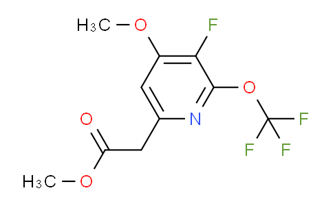 AM165029 | 1806180-33-5 | Methyl 3-fluoro-4-methoxy-2-(trifluoromethoxy)pyridine-6-acetate