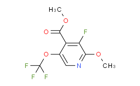 Methyl 3-fluoro-2-methoxy-5-(trifluoromethoxy)pyridine-4-carboxylate