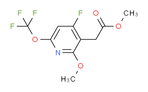 Methyl 4-fluoro-2-methoxy-6-(trifluoromethoxy)pyridine-3-acetate