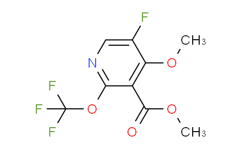 AM165040 | 1806719-44-7 | Methyl 5-fluoro-4-methoxy-2-(trifluoromethoxy)pyridine-3-carboxylate