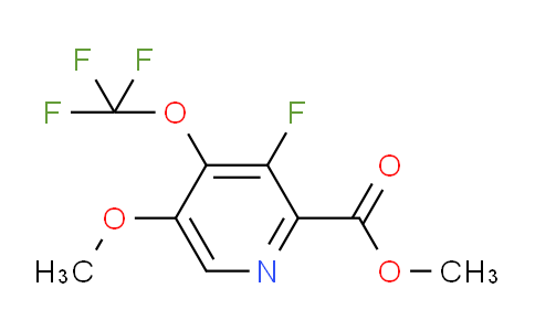 AM165042 | 1803939-81-2 | Methyl 3-fluoro-5-methoxy-4-(trifluoromethoxy)pyridine-2-carboxylate