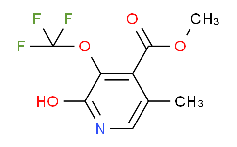 AM165046 | 1803692-33-2 | Methyl 2-hydroxy-5-methyl-3-(trifluoromethoxy)pyridine-4-carboxylate