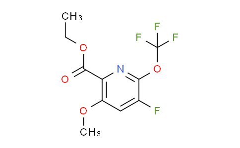 AM165055 | 1804307-26-3 | Ethyl 3-fluoro-5-methoxy-2-(trifluoromethoxy)pyridine-6-carboxylate
