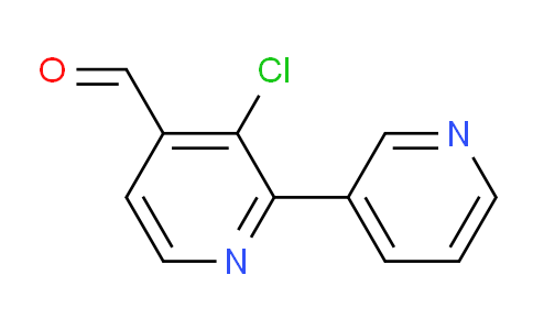 3-Chloro-2-(pyridin-3-yl)isonicotinaldehyde