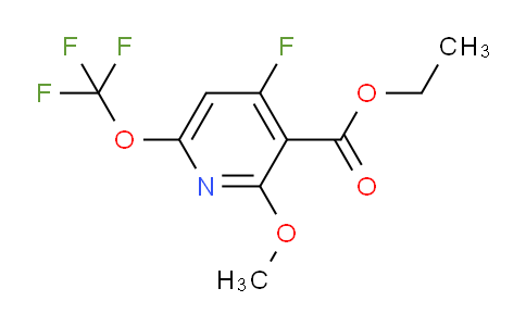 AM165060 | 1804301-98-1 | Ethyl 4-fluoro-2-methoxy-6-(trifluoromethoxy)pyridine-3-carboxylate