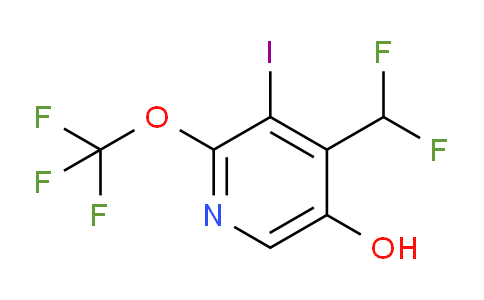 AM165064 | 1804684-69-2 | 4-(Difluoromethyl)-5-hydroxy-3-iodo-2-(trifluoromethoxy)pyridine