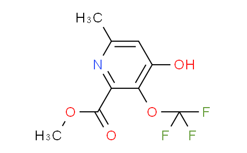 AM165067 | 1803941-63-0 | Methyl 4-hydroxy-6-methyl-3-(trifluoromethoxy)pyridine-2-carboxylate