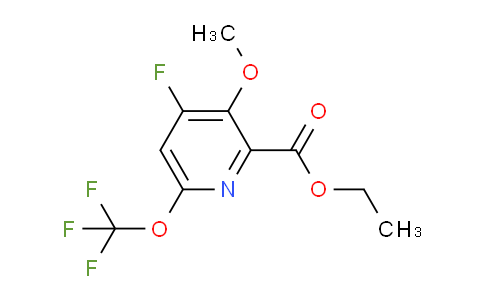 AM165070 | 1806255-42-4 | Ethyl 4-fluoro-3-methoxy-6-(trifluoromethoxy)pyridine-2-carboxylate