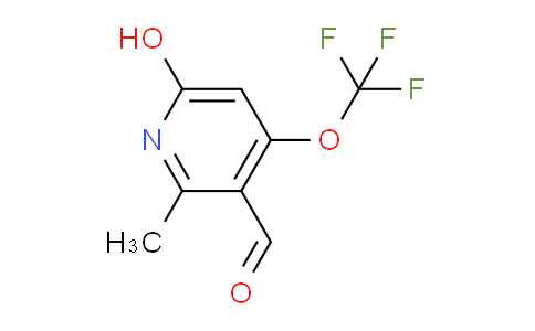 6-Hydroxy-2-methyl-4-(trifluoromethoxy)pyridine-3-carboxaldehyde