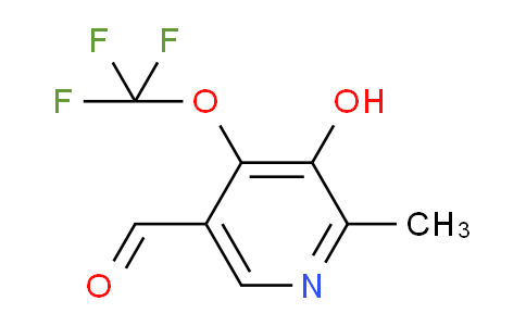 3-Hydroxy-2-methyl-4-(trifluoromethoxy)pyridine-5-carboxaldehyde