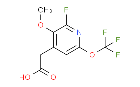 2-Fluoro-3-methoxy-6-(trifluoromethoxy)pyridine-4-acetic acid