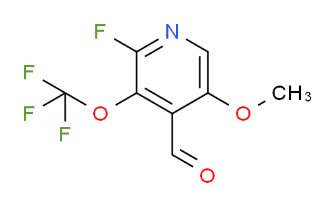 2-Fluoro-5-methoxy-3-(trifluoromethoxy)pyridine-4-carboxaldehyde