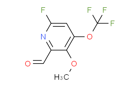 6-Fluoro-3-methoxy-4-(trifluoromethoxy)pyridine-2-carboxaldehyde
