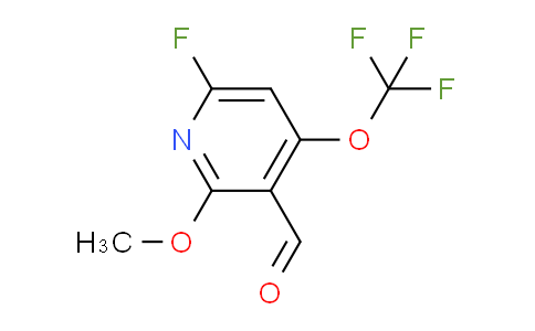 6-Fluoro-2-methoxy-4-(trifluoromethoxy)pyridine-3-carboxaldehyde