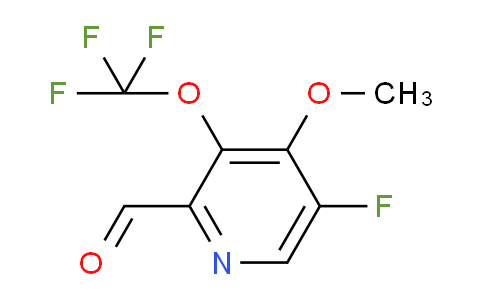 AM165095 | 1804328-18-4 | 5-Fluoro-4-methoxy-3-(trifluoromethoxy)pyridine-2-carboxaldehyde