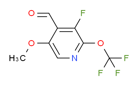 AM165097 | 1804304-79-7 | 3-Fluoro-5-methoxy-2-(trifluoromethoxy)pyridine-4-carboxaldehyde