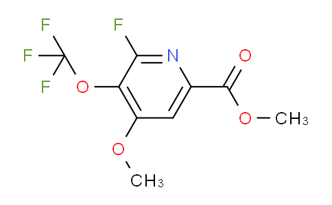 AM165101 | 1805954-48-6 | Methyl 2-fluoro-4-methoxy-3-(trifluoromethoxy)pyridine-6-carboxylate