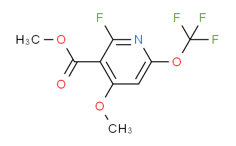 Methyl 2-fluoro-4-methoxy-6-(trifluoromethoxy)pyridine-3-carboxylate