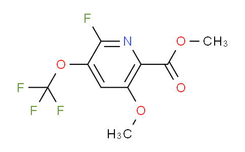 Methyl 2-fluoro-5-methoxy-3-(trifluoromethoxy)pyridine-6-carboxylate