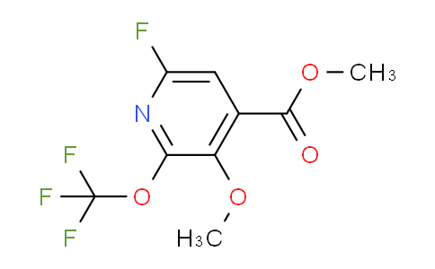 Methyl 6-fluoro-3-methoxy-2-(trifluoromethoxy)pyridine-4-carboxylate