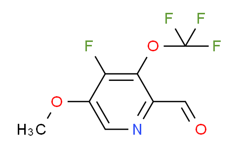 AM165108 | 1803653-37-3 | 4-Fluoro-5-methoxy-3-(trifluoromethoxy)pyridine-2-carboxaldehyde