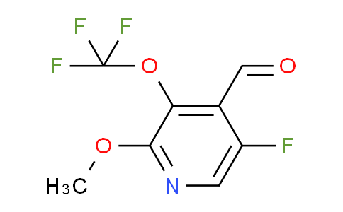 5-Fluoro-2-methoxy-3-(trifluoromethoxy)pyridine-4-carboxaldehyde