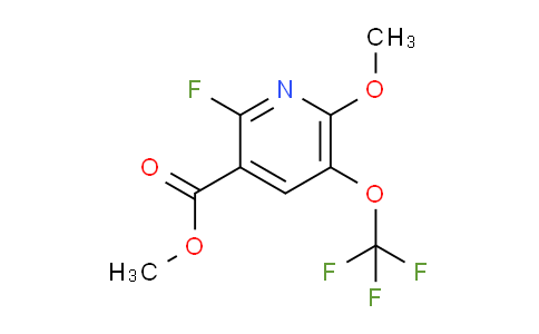AM165110 | 1804790-44-0 | Methyl 2-fluoro-6-methoxy-5-(trifluoromethoxy)pyridine-3-carboxylate