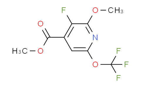 AM165113 | 1803939-58-3 | Methyl 3-fluoro-2-methoxy-6-(trifluoromethoxy)pyridine-4-carboxylate