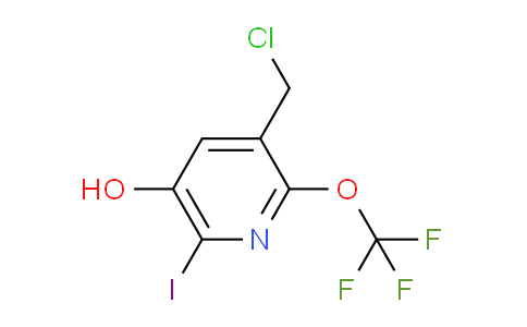 AM165114 | 1804310-95-9 | 3-(Chloromethyl)-5-hydroxy-6-iodo-2-(trifluoromethoxy)pyridine