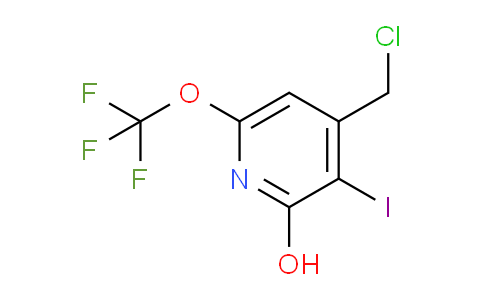 AM165117 | 1806038-82-3 | 4-(Chloromethyl)-2-hydroxy-3-iodo-6-(trifluoromethoxy)pyridine