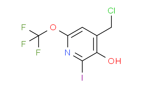 AM165119 | 1804475-17-9 | 4-(Chloromethyl)-3-hydroxy-2-iodo-6-(trifluoromethoxy)pyridine