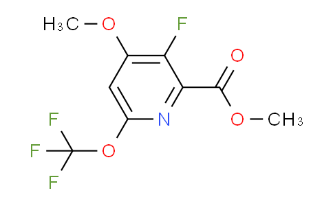 AM165120 | 1806177-69-4 | Methyl 3-fluoro-4-methoxy-6-(trifluoromethoxy)pyridine-2-carboxylate