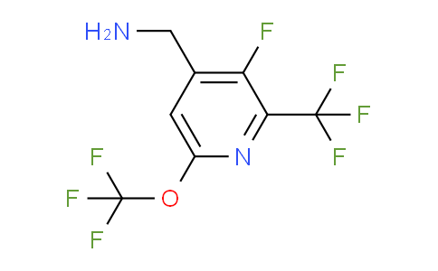 AM165122 | 1804820-61-8 | 4-(Aminomethyl)-3-fluoro-6-(trifluoromethoxy)-2-(trifluoromethyl)pyridine