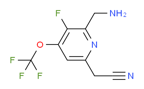 AM165127 | 1804641-81-3 | 2-(Aminomethyl)-3-fluoro-4-(trifluoromethoxy)pyridine-6-acetonitrile