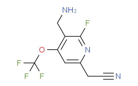 AM165139 | 1804641-88-0 | 3-(Aminomethyl)-2-fluoro-4-(trifluoromethoxy)pyridine-6-acetonitrile