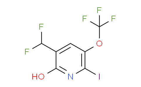 AM165141 | 1804336-77-3 | 3-(Difluoromethyl)-2-hydroxy-6-iodo-5-(trifluoromethoxy)pyridine