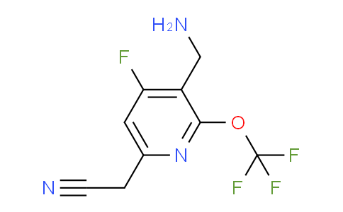 AM165143 | 1804309-97-4 | 3-(Aminomethyl)-4-fluoro-2-(trifluoromethoxy)pyridine-6-acetonitrile