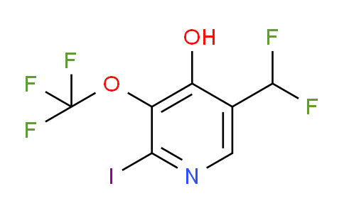 AM165146 | 1803685-48-4 | 5-(Difluoromethyl)-4-hydroxy-2-iodo-3-(trifluoromethoxy)pyridine