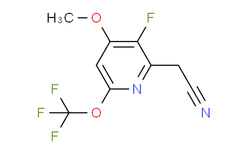 AM165149 | 1804304-11-7 | 3-Fluoro-4-methoxy-6-(trifluoromethoxy)pyridine-2-acetonitrile