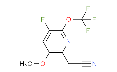 AM165151 | 1803652-11-0 | 3-Fluoro-5-methoxy-2-(trifluoromethoxy)pyridine-6-acetonitrile