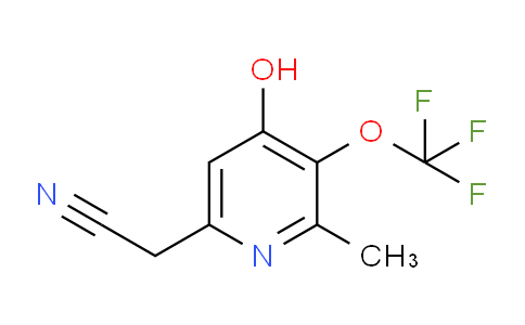 AM165153 | 1804829-85-3 | 4-Hydroxy-2-methyl-3-(trifluoromethoxy)pyridine-6-acetonitrile