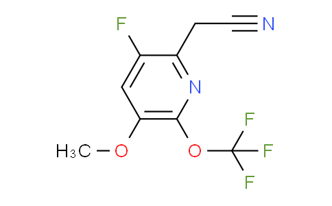 AM165154 | 1803938-25-1 | 3-Fluoro-5-methoxy-6-(trifluoromethoxy)pyridine-2-acetonitrile